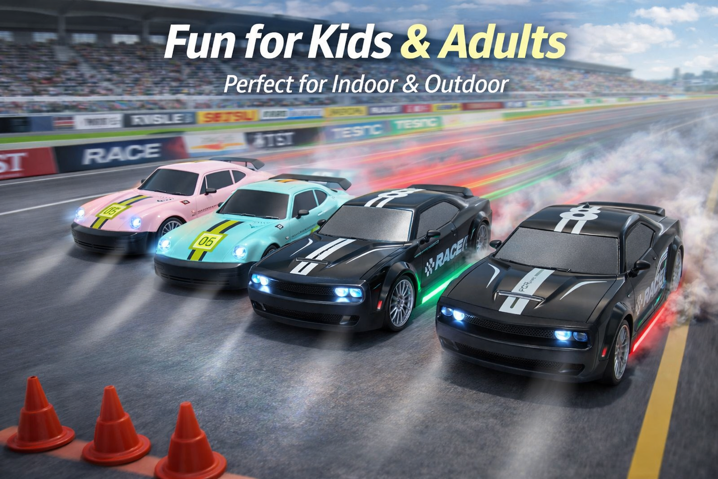 High-Speed Remote Control Drift Car